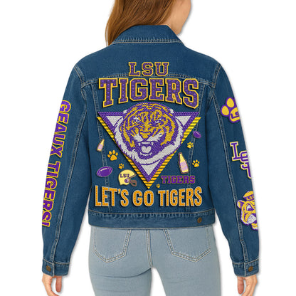 LSU Denim Jacket TNSM