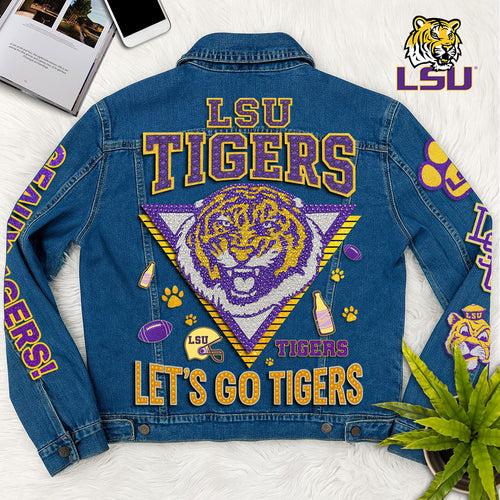 LSU Denim Jacket TNSM