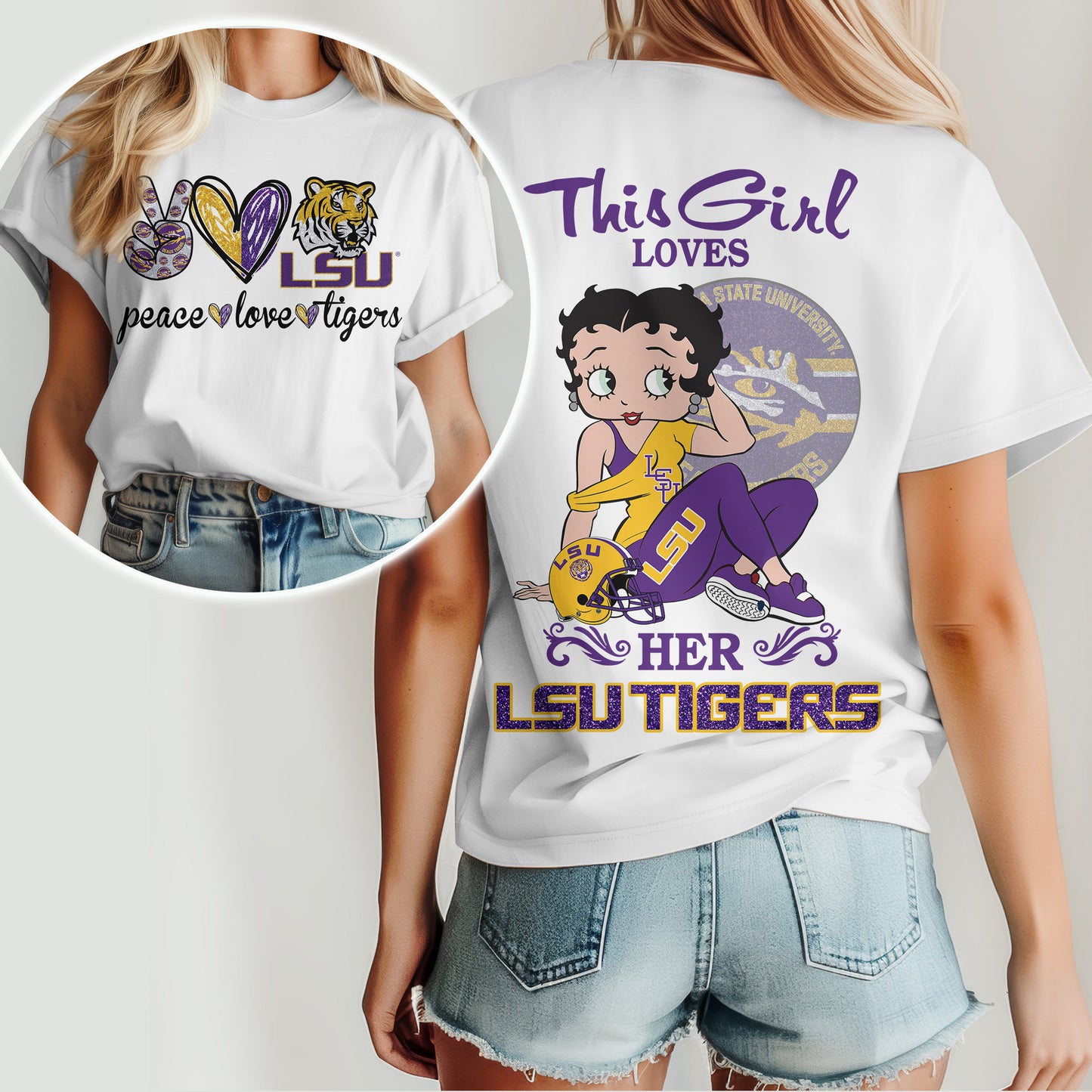 PREMIUM LSUT 3D SHIRT TT