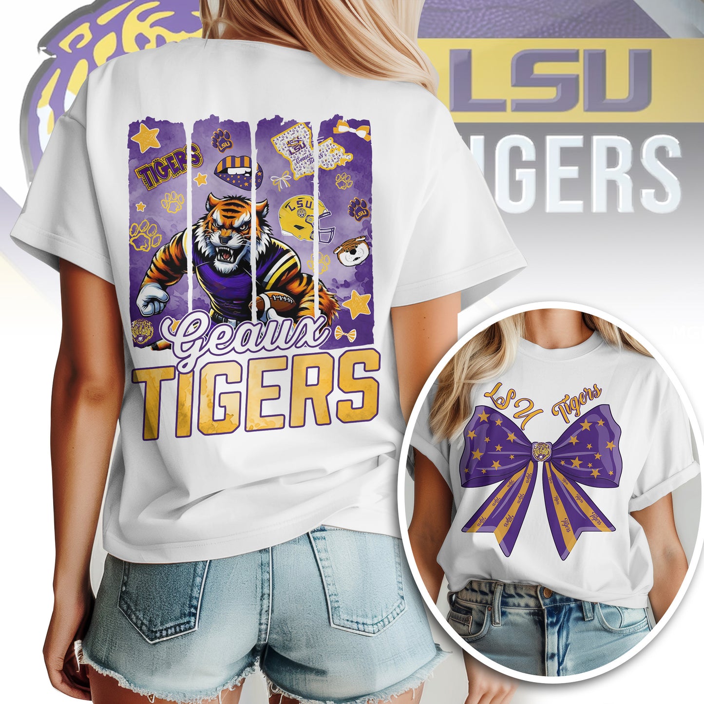 PREMIUM LSU 3D SHIRT TNSM