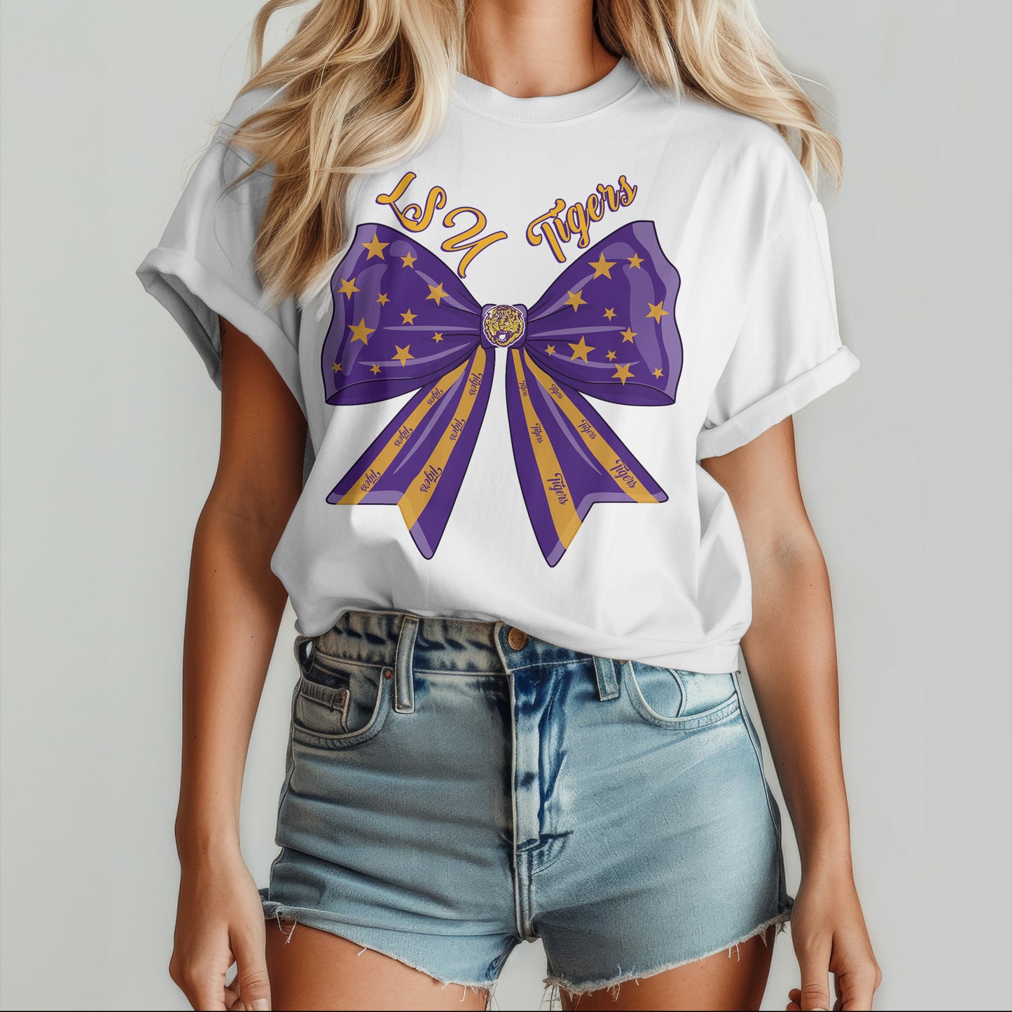 PREMIUM LSU 3D SHIRT TNSM