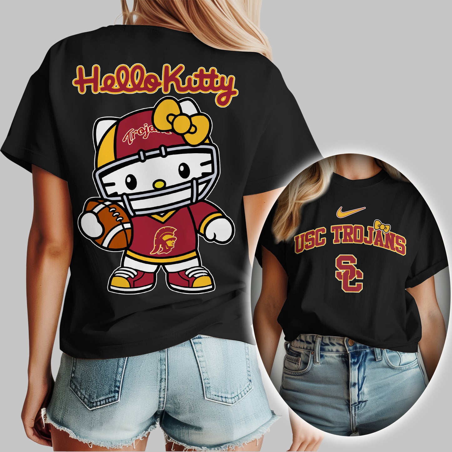 USC Premium Hello Kitty Women's Shirt HTTT
