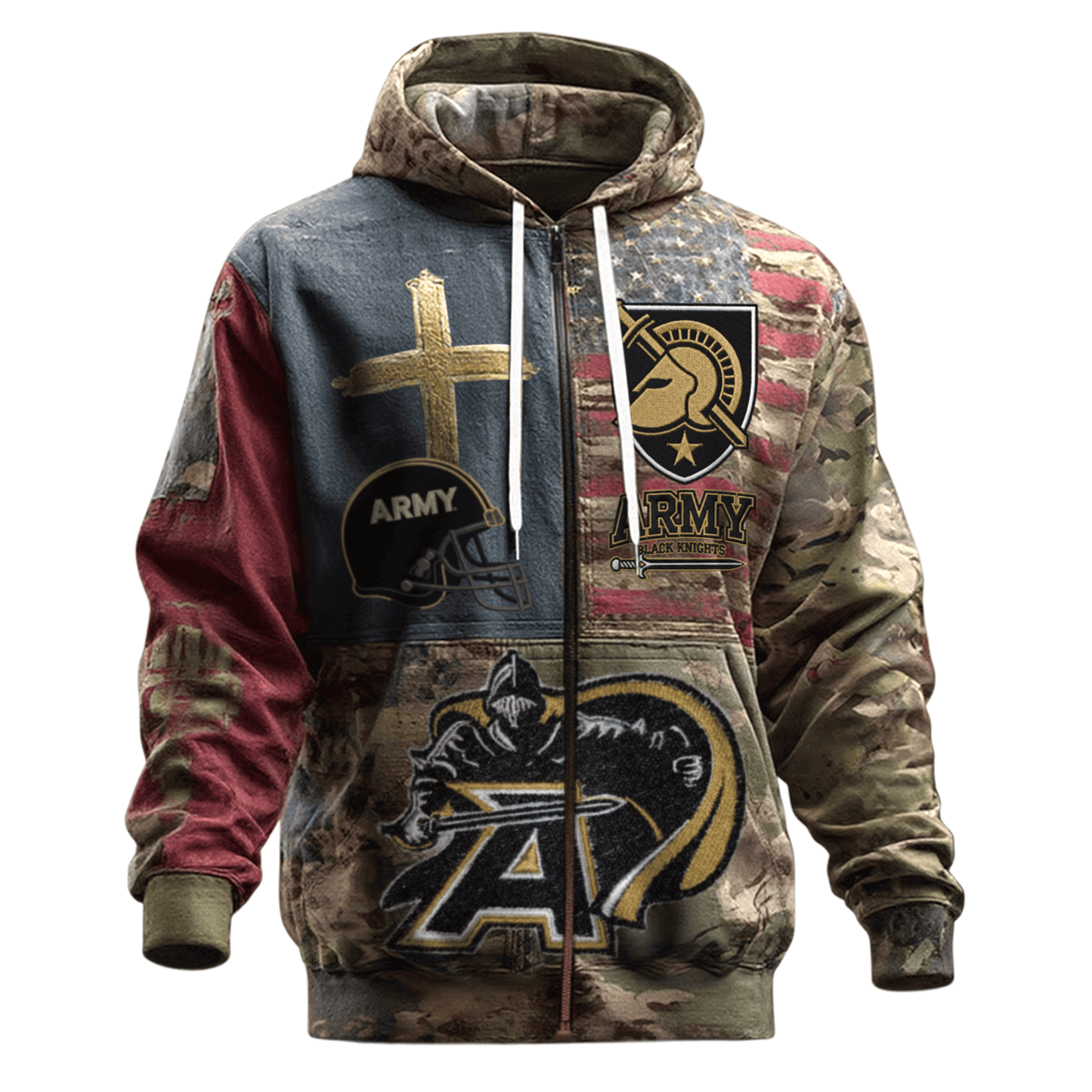 PREMIUM ABK 3D Men's Vintage Casual Hoodie LNTH