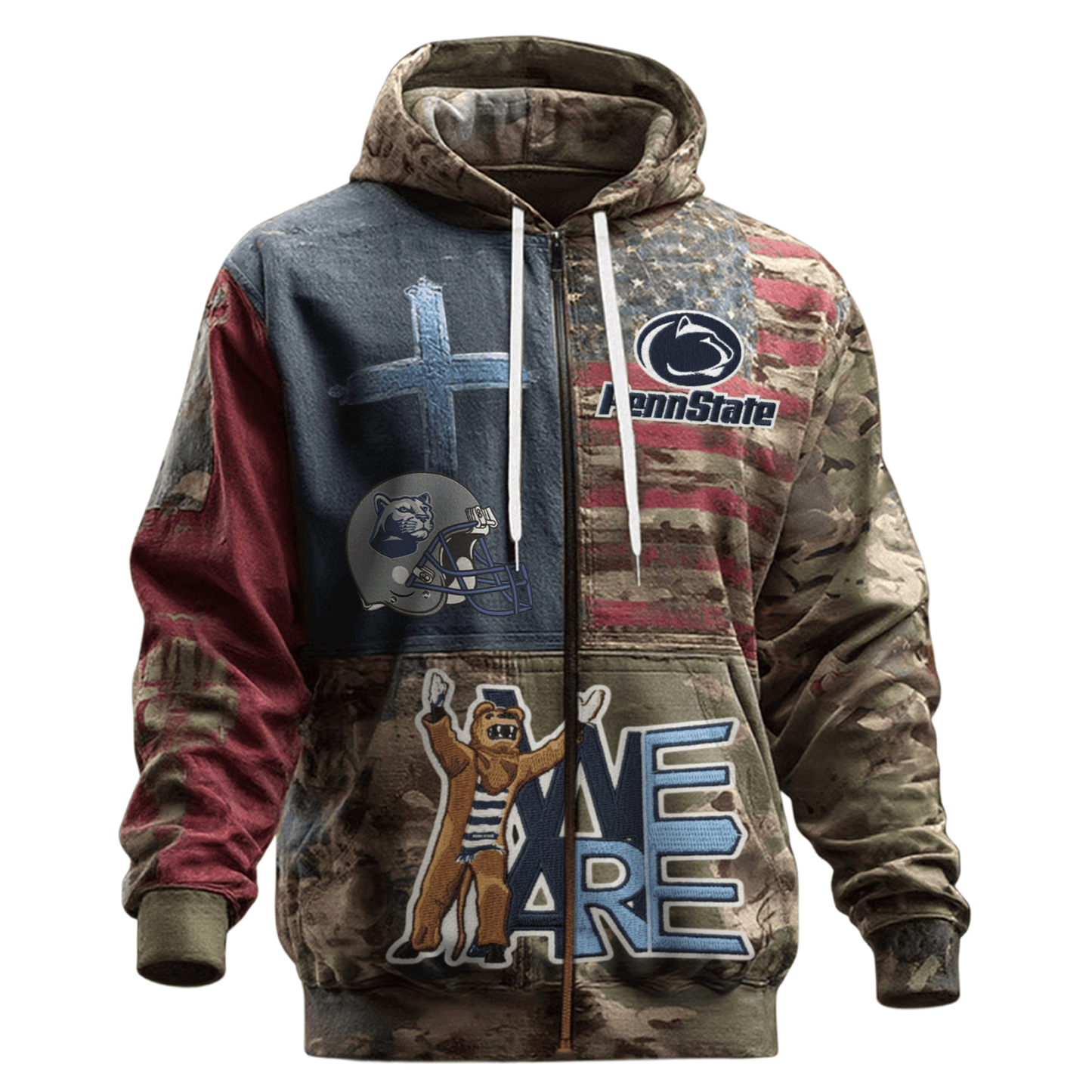 PREMIUM PSNL 3D Men's Vintage Casual Hoodie LNTH