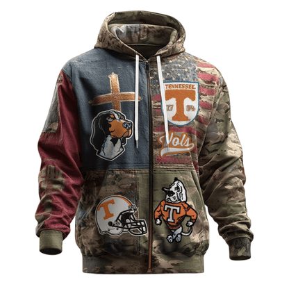 PREMIUM TVF 3D Men's Vintage Casual Hoodie LNTH