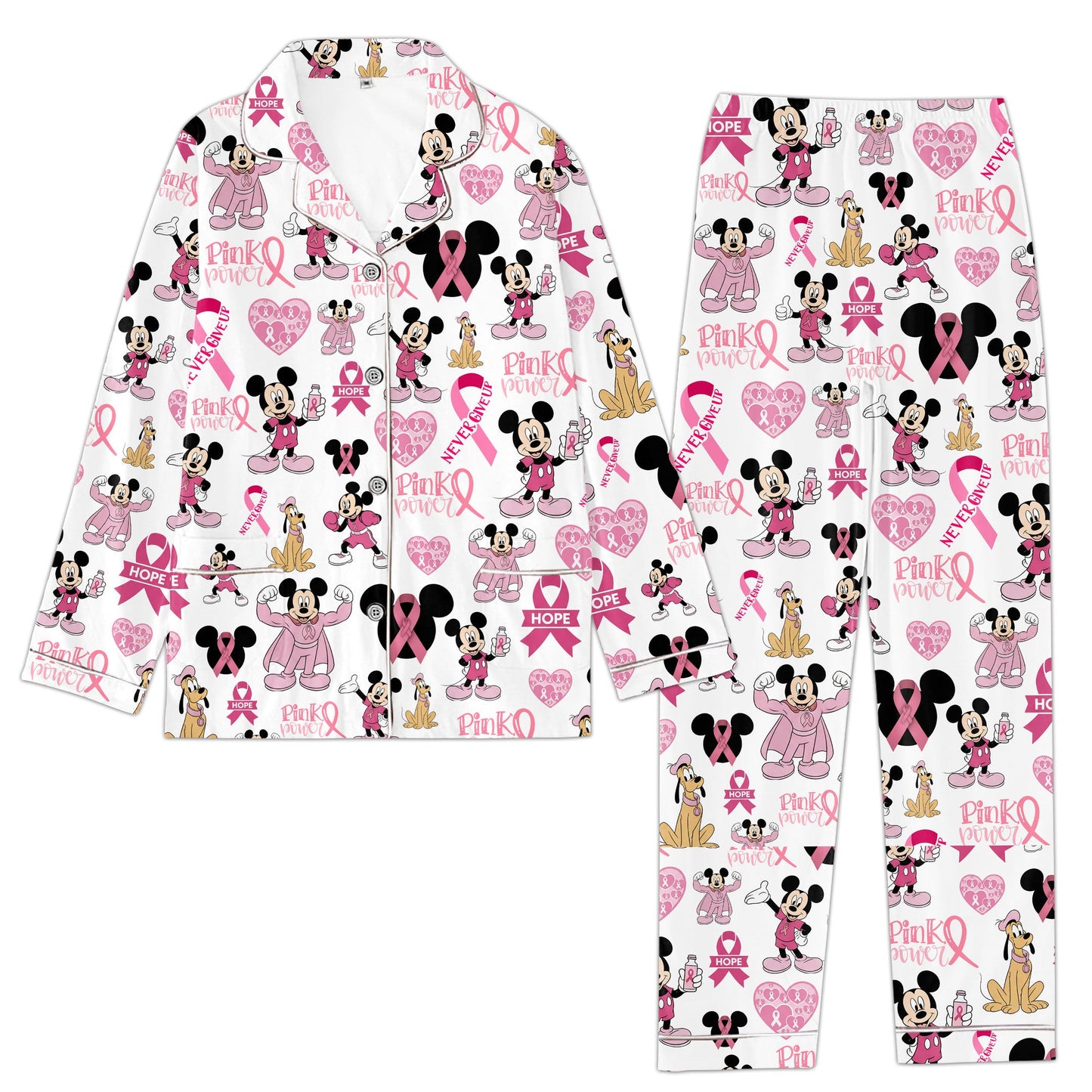 Premium MICK Button Down Pajamas HTTT