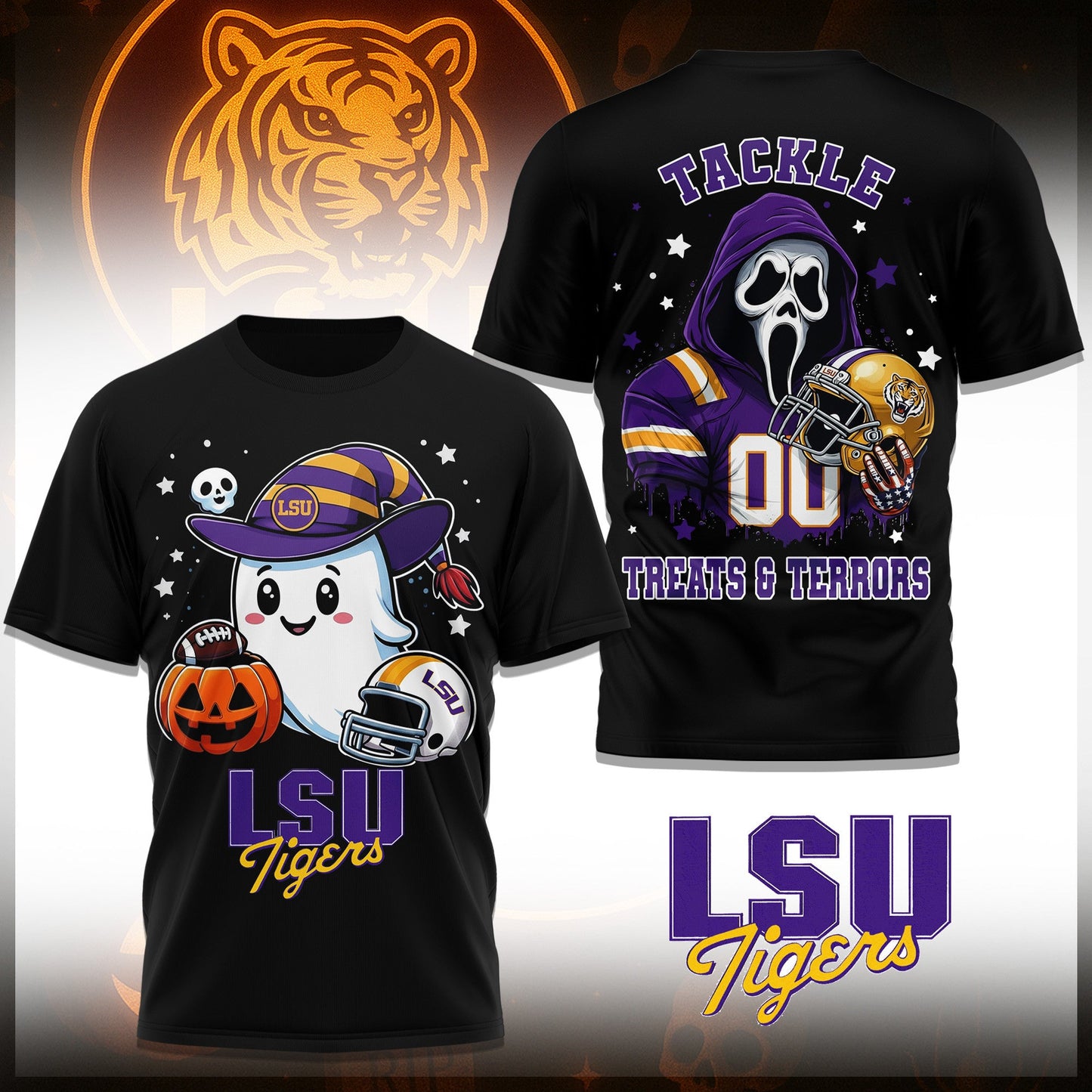 PREMIUM LSU 3D SHIRT HTTT