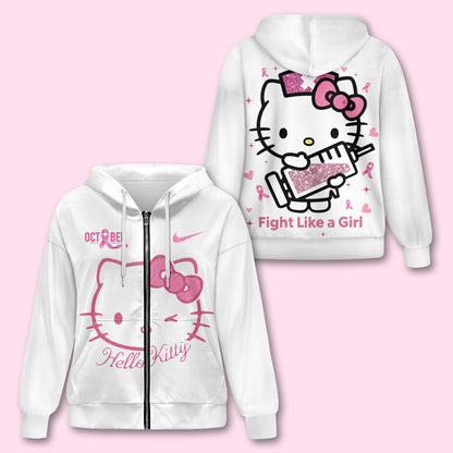 HLKT Premium Zip Hoodie+Flared Pants HTTT