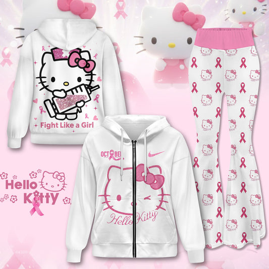 HLKT Premium Zip Hoodie+Flared Pants HTTT