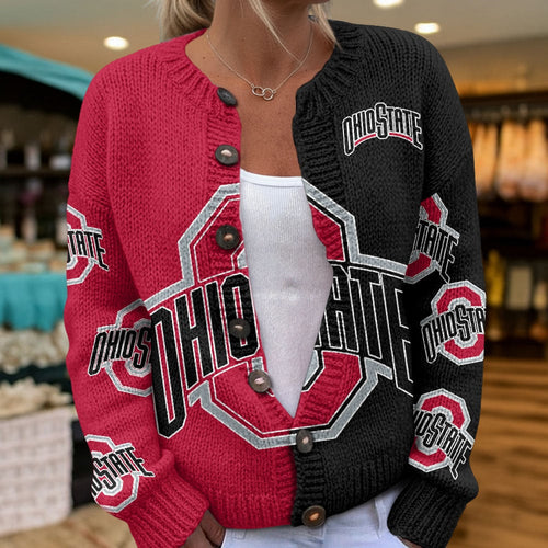 OSB CARDIGAN SWEATSHIRT WITH BUTTON DAT