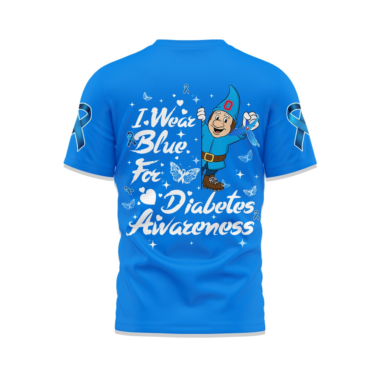PREMIUM DIABETES AWARENESS OSB 3D SHIRT HTTT