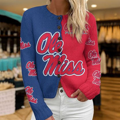 OMR CARDIGAN SWEATSHIRT WITH BUTTON DAT