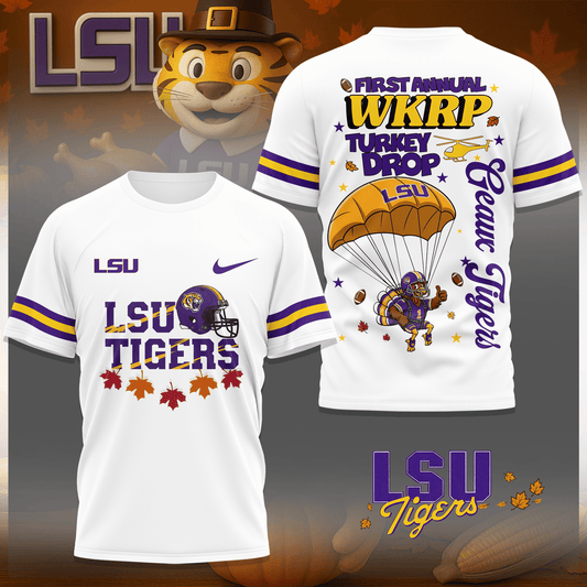 PREMIUM LSU THANKSGIVING 3D SHIRT HTTT 02