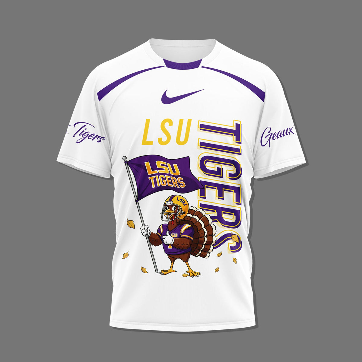 PREMIUM LSU THANKSGIVING 3D SHIRT HTTT 01
