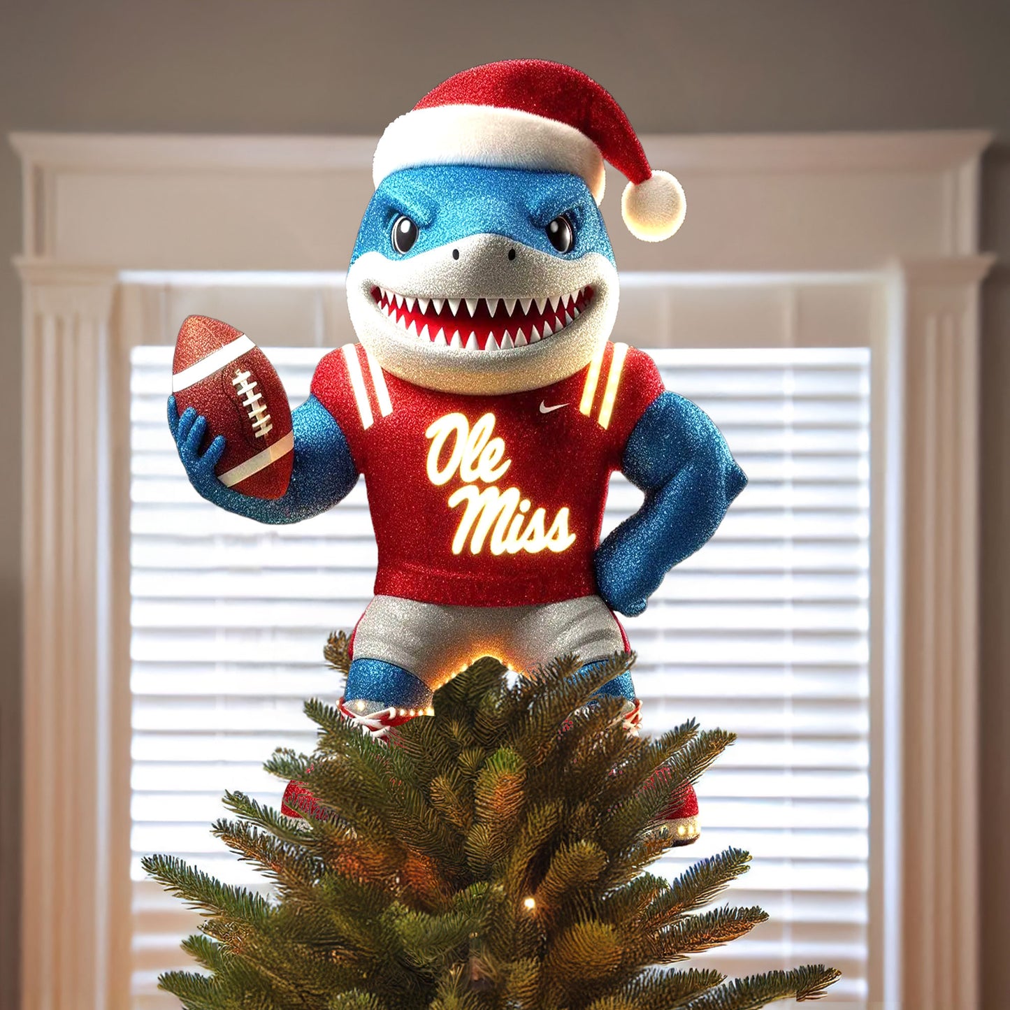 COMBO OMR CHRISTMAS TREE TOPPER WITH ORNAMENT DAT