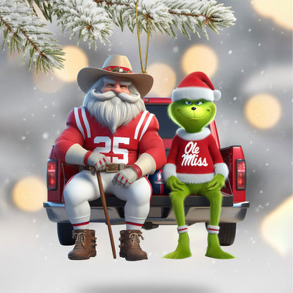 COMBO OMR CHRISTMAS TREE TOPPER WITH ORNAMENT DAT