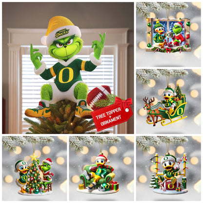 COMBO ORD CHRISTMAS TREE TOPPER WITH ORNAMENT DAT