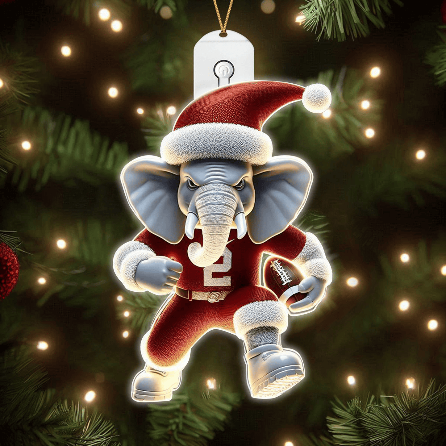 COMBO ACT CHRISTMAS TREE TOPPER WITH LED ORNAMENT LNTH