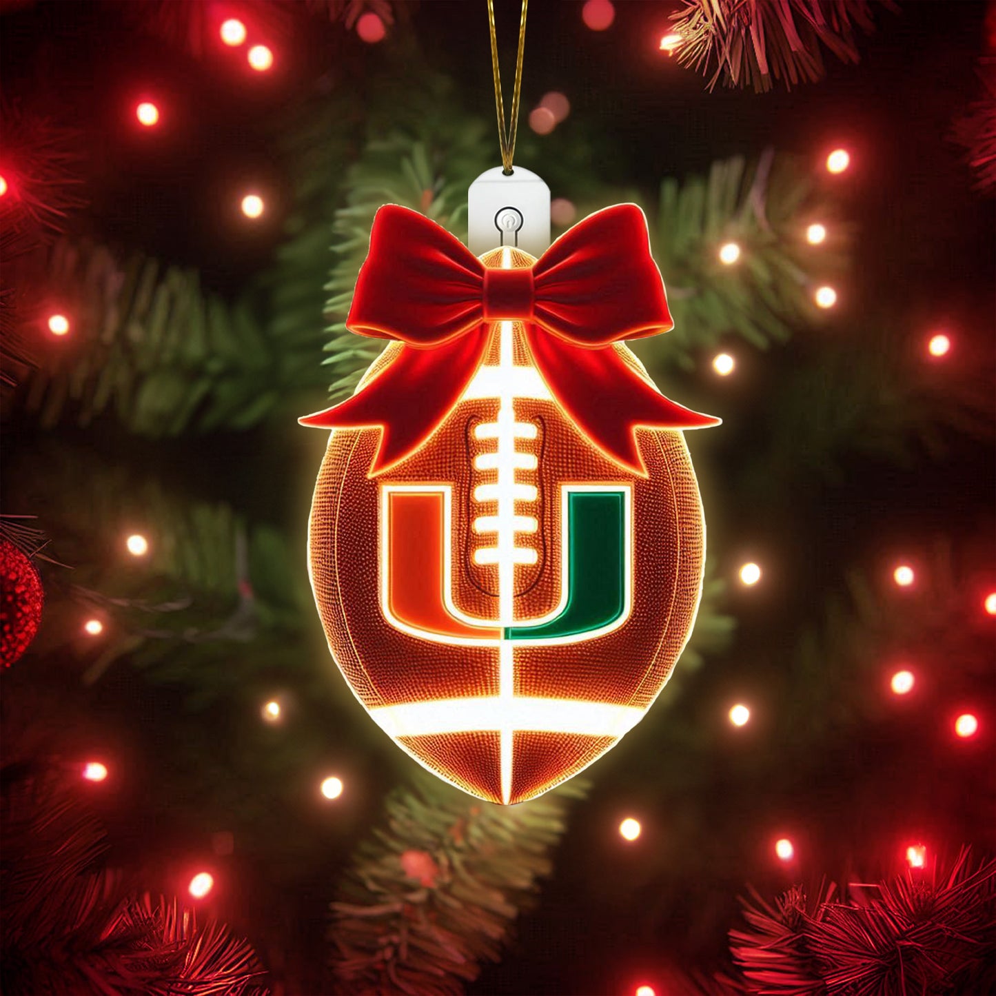 COMBO MHC CHRISTMAS TREE TOPPER WITH LED ORNAMENT LNTH