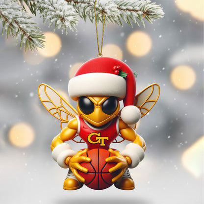 COMBO GTYJ CHRISTMAS TREE TOPPER WITH ORNAMENT DAT