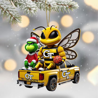 COMBO GTYJ CHRISTMAS TREE TOPPER WITH ORNAMENT DAT