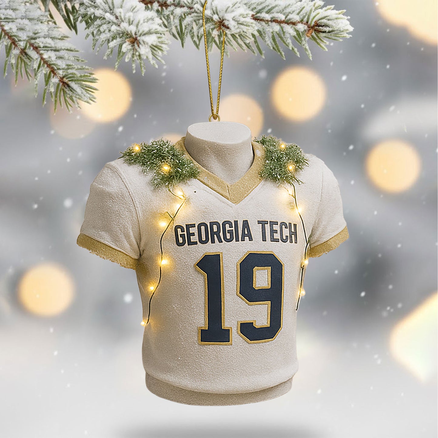 COMBO GTYJ CHRISTMAS TREE TOPPER WITH ORNAMENT DAT