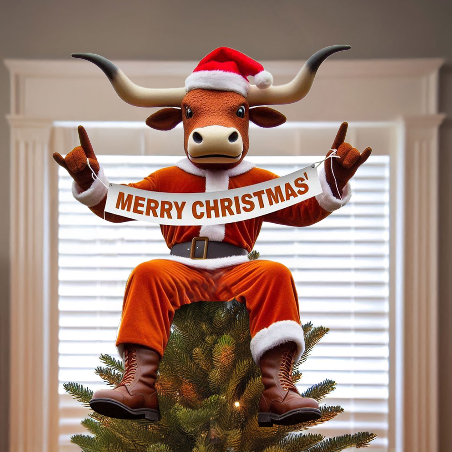 COMBO TLS CHRISTMAS TREE TOPPER WITH ORNAMENT DAT