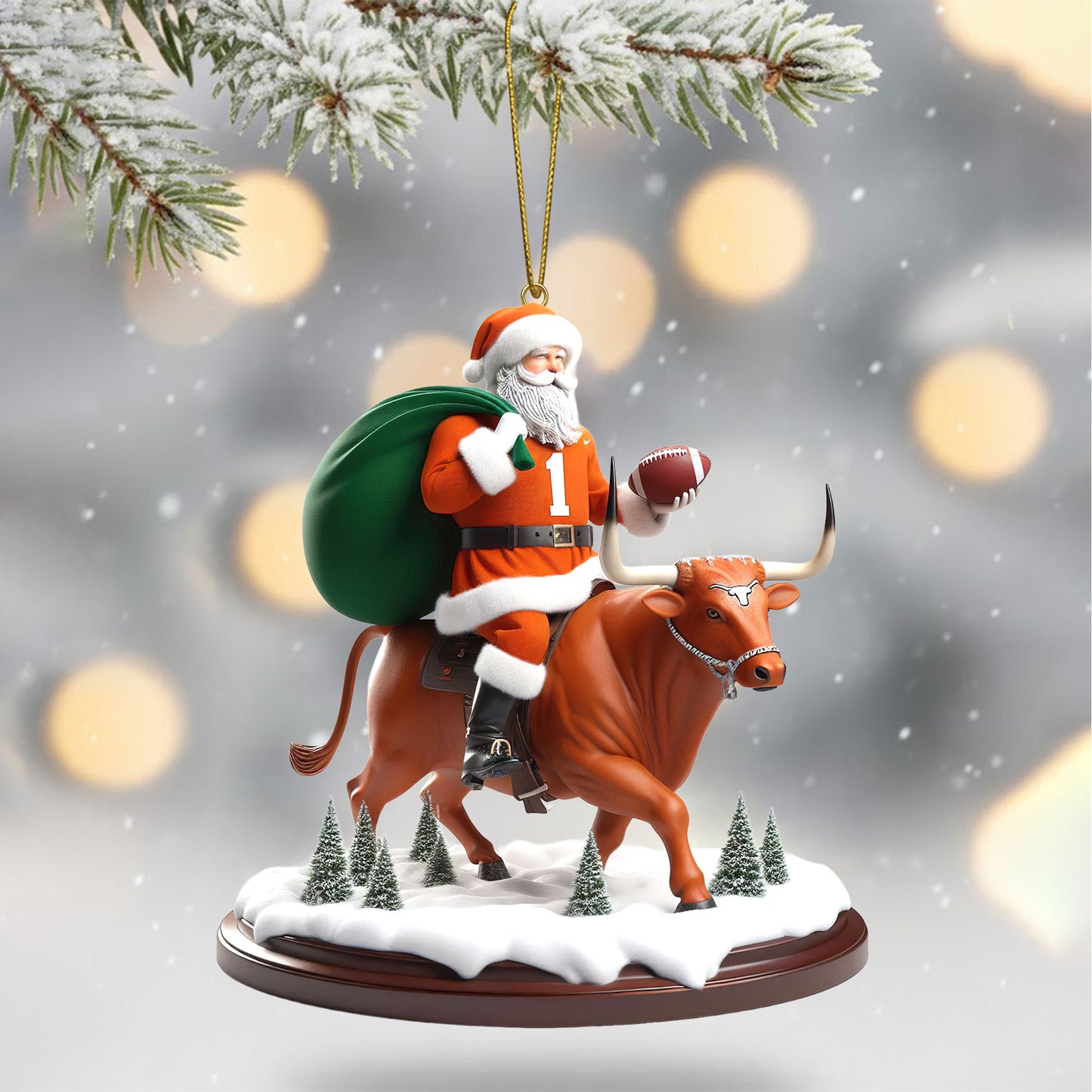 COMBO TLS CHRISTMAS TREE TOPPER WITH ORNAMENT DAT