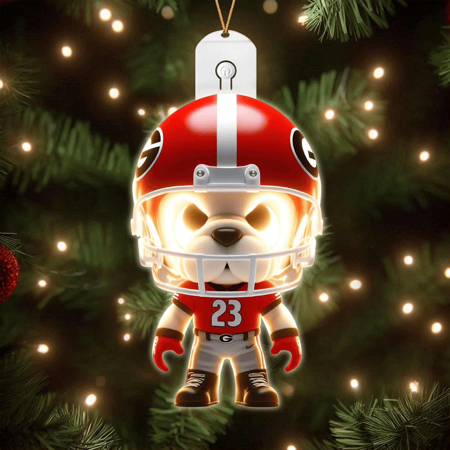 COMBO GGBD CHRISTMAS TREE TOPPER WITH LED ORNAMENT LNTH