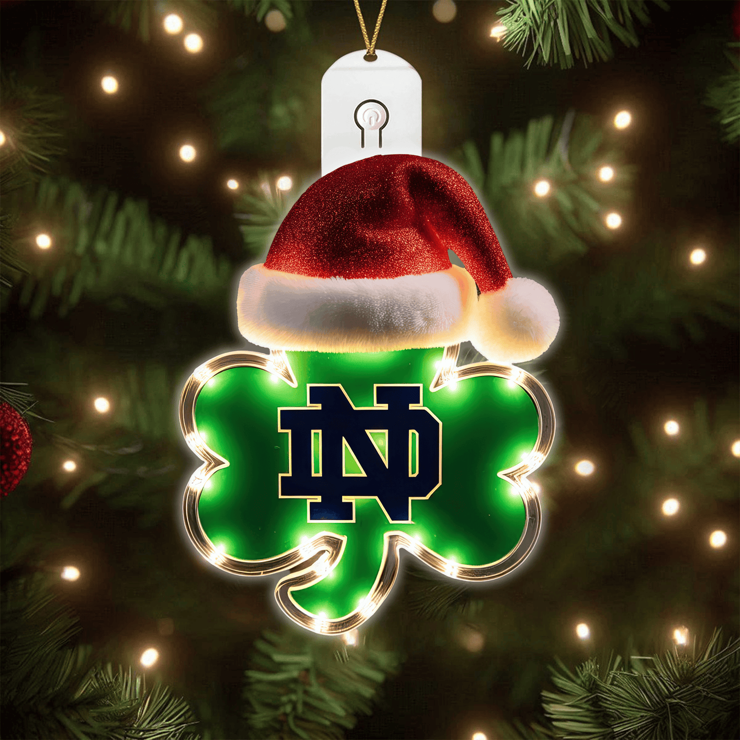 COMBO NDFI CHRISTMAS TREE TOPPER WITH LED ORNAMENT LNTH