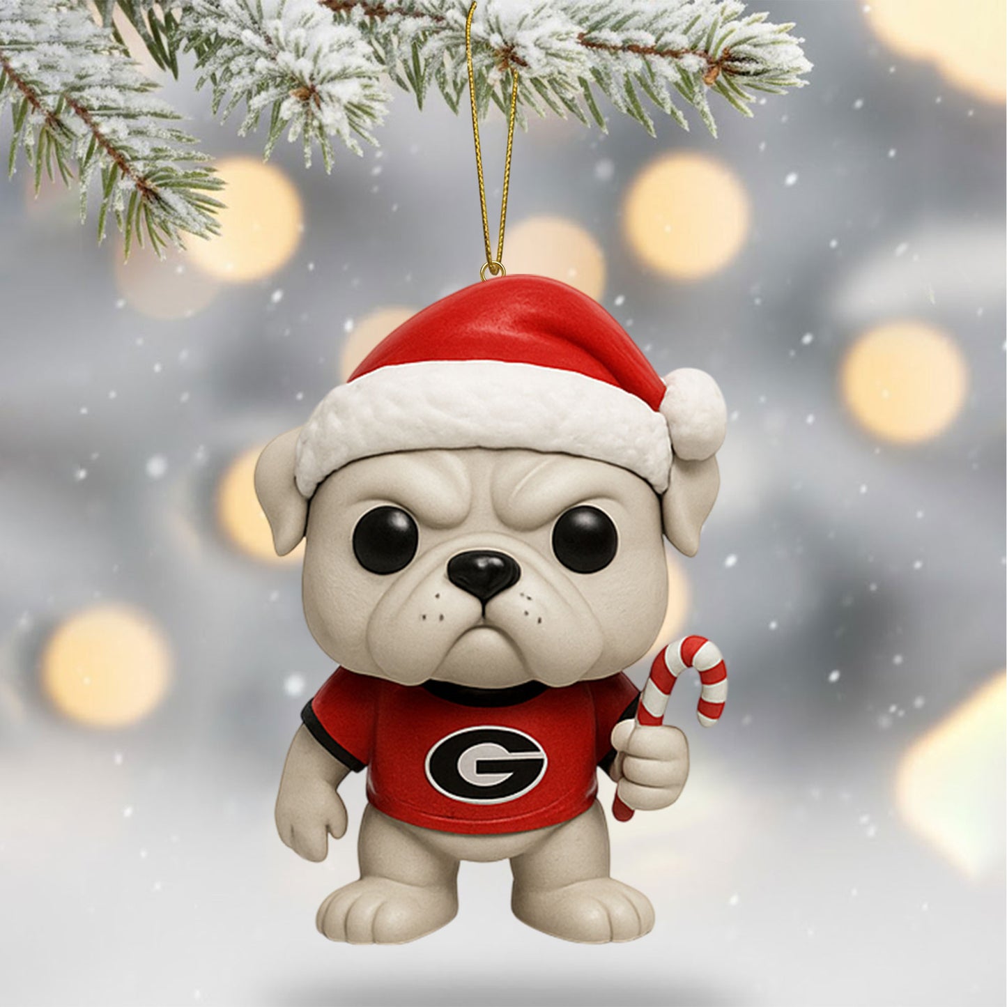 COMBO GGBD CHRISTMAS TREE TOPPER WITH ORNAMENT DAT