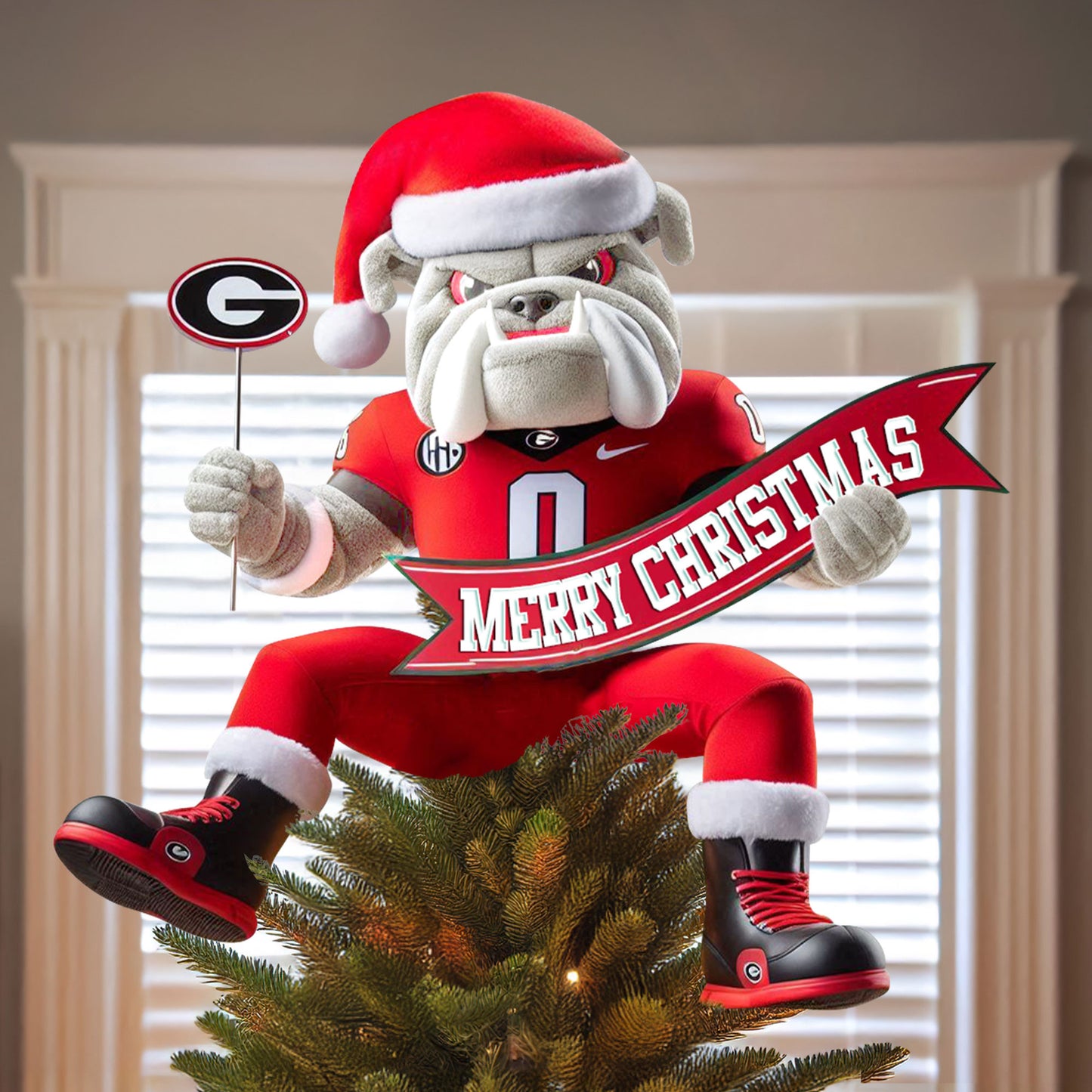 COMBO GGBD CHRISTMAS TREE TOPPER WITH ORNAMENT DAT