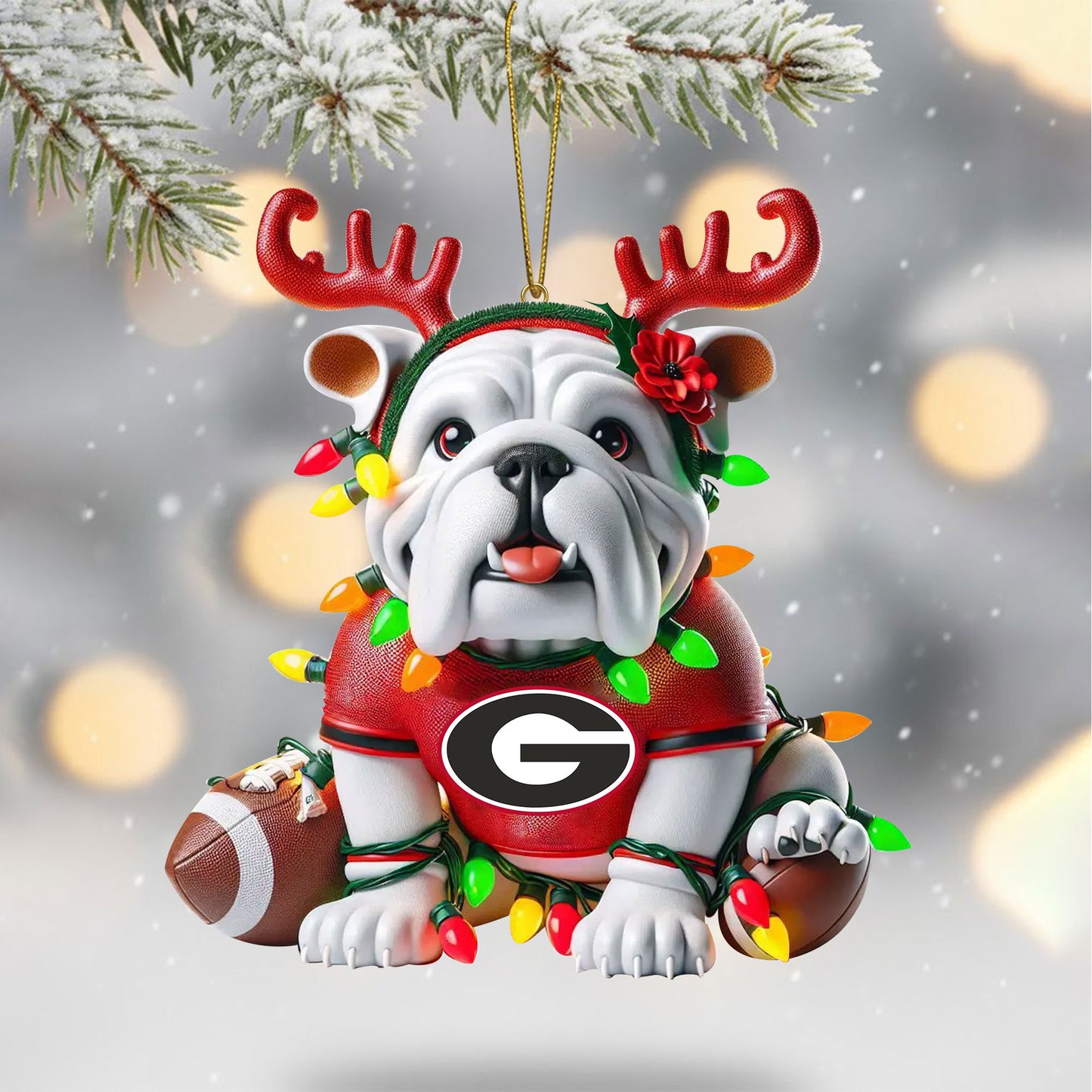 COMBO GGBD CHRISTMAS TREE TOPPER WITH ORNAMENT DAT