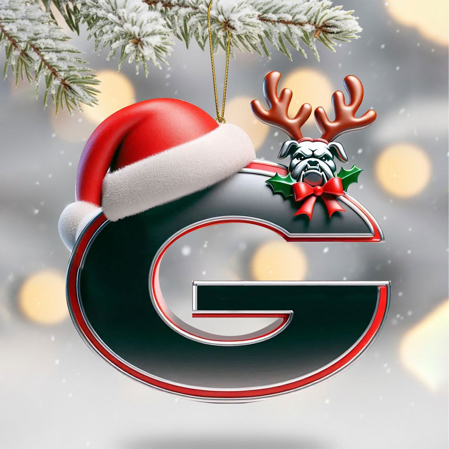 COMBO GGBD CHRISTMAS TREE TOPPER WITH ORNAMENT DAT