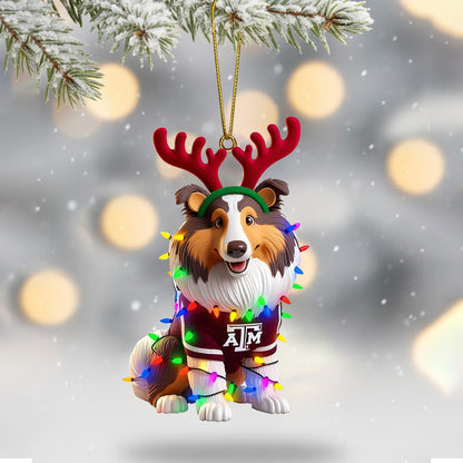 COMBO TAMA CHRISTMAS TREE TOPPER WITH ORNAMENT DAT