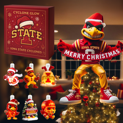 COMBO ISC CHRISTMAS TREE TOPPER WITH LED ORNAMENT LNTH