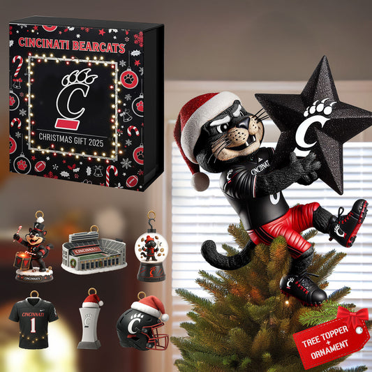 COMBO CCBC CHRISTMAS TREE TOPPER WITH ORNAMENT DAT