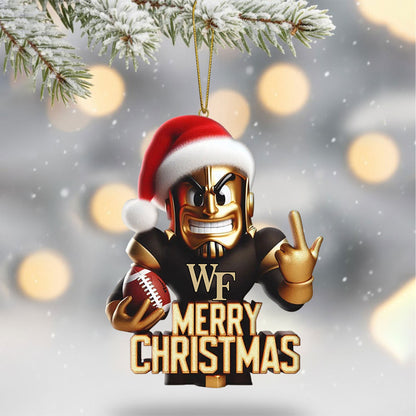 COMBO WFDD CHRISTMAS TREE TOPPER WITH ORNAMENT DAT