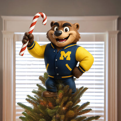 COMBO MWR CHRISTMAS TREE TOPPER WITH ORNAMENT DAT