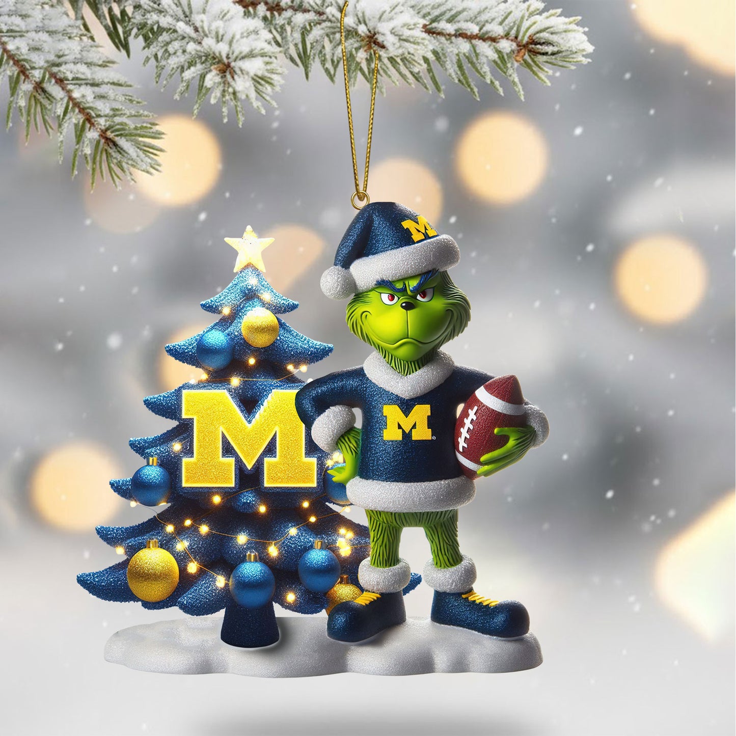 COMBO MWR CHRISTMAS TREE TOPPER WITH ORNAMENT DAT