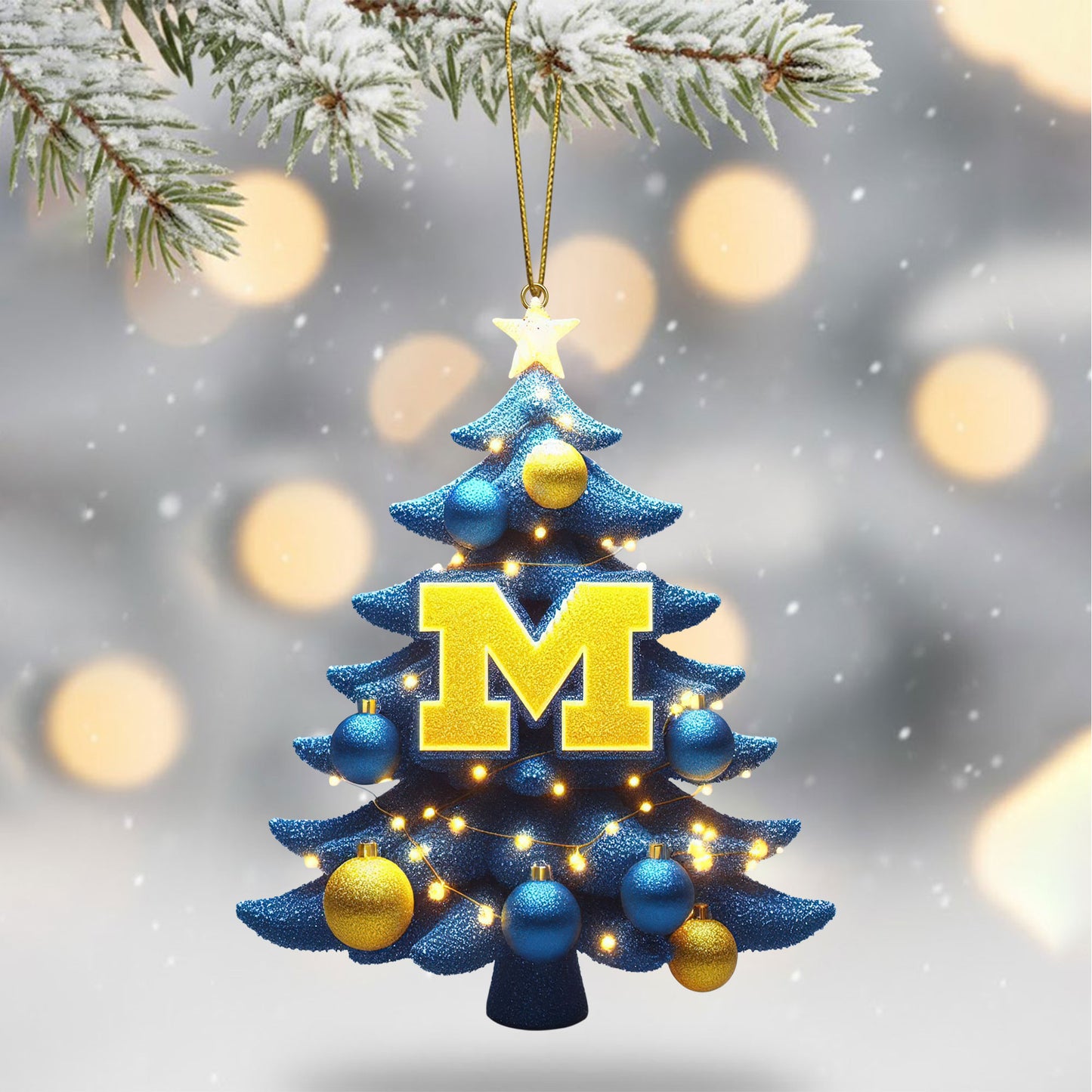 COMBO MWR CHRISTMAS TREE TOPPER WITH ORNAMENT DAT