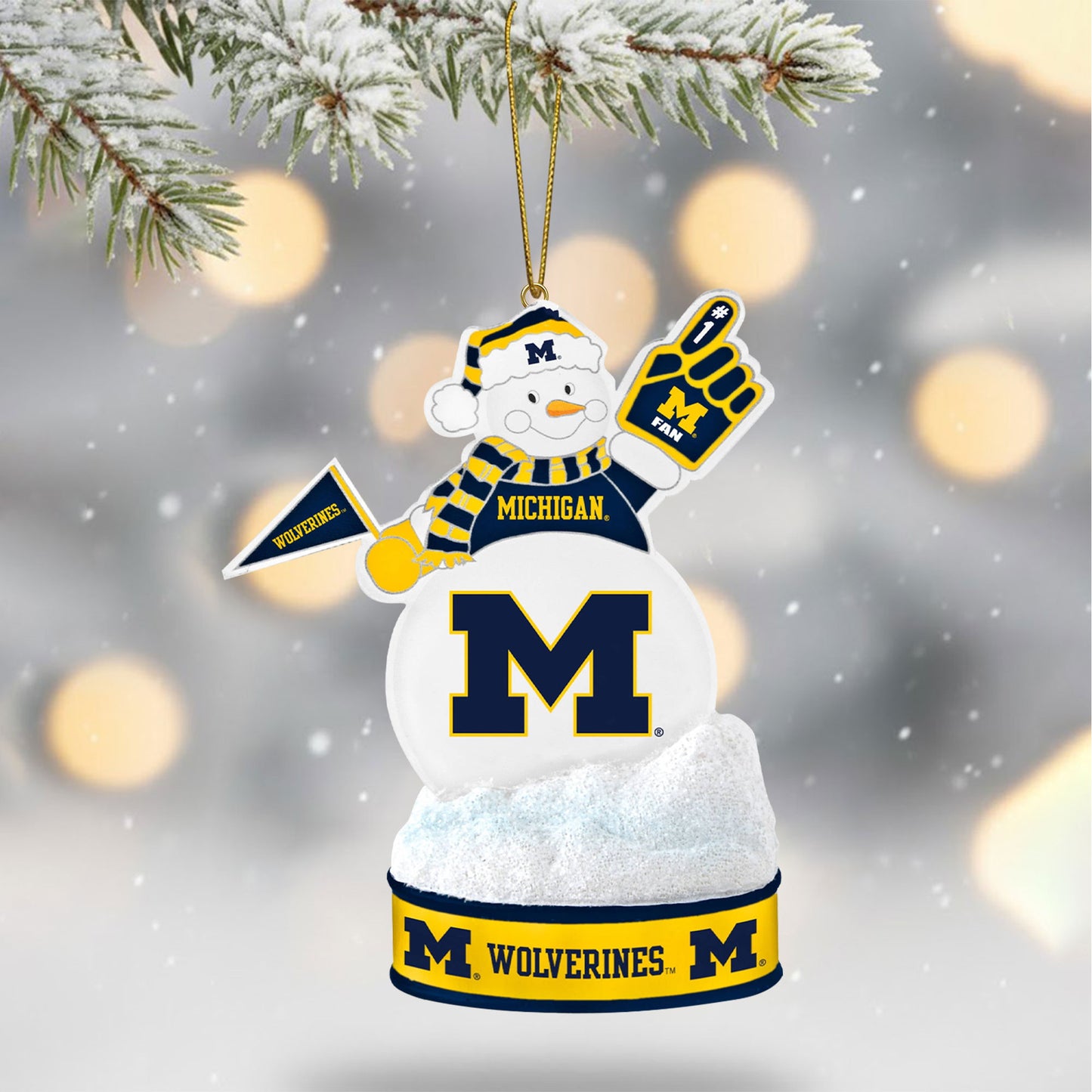 COMBO MWR CHRISTMAS TREE TOPPER WITH ORNAMENT DAT