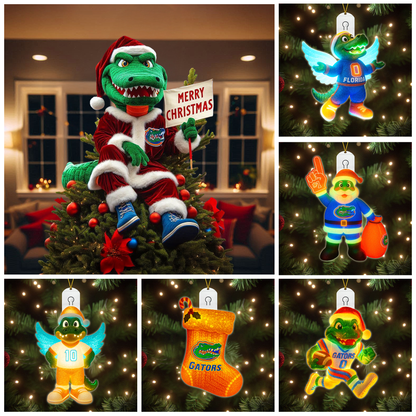 COMBO FGT CHRISTMAS TREE TOPPER WITH LED ORNAMENT LNTH