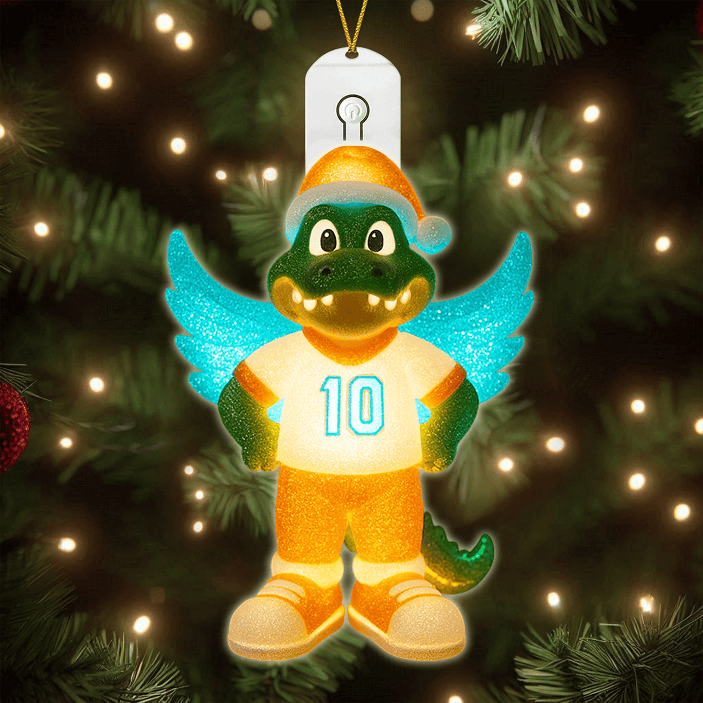 COMBO FGT CHRISTMAS TREE TOPPER WITH LED ORNAMENT LNTH