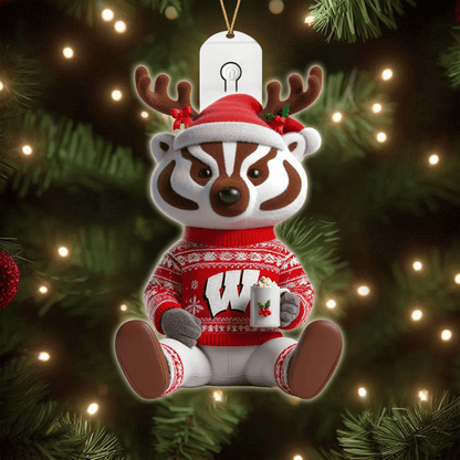 COMBO WBG CHRISTMAS TREE TOPPER WITH LED ORNAMENT LNTH