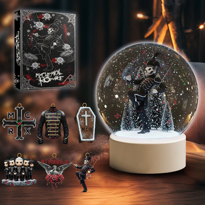 COMBO MMR CHRISTMAS SNOWBALL LED LIGHT WITH ORNAMENT TNSM