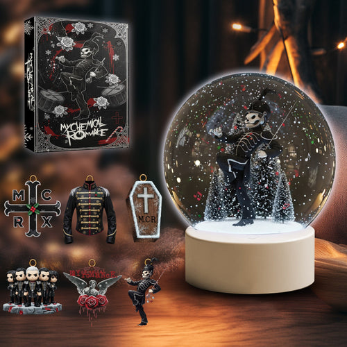 COMBO MMR CHRISTMAS SNOWBALL LED LIGHT WITH ORNAMENT TNSM