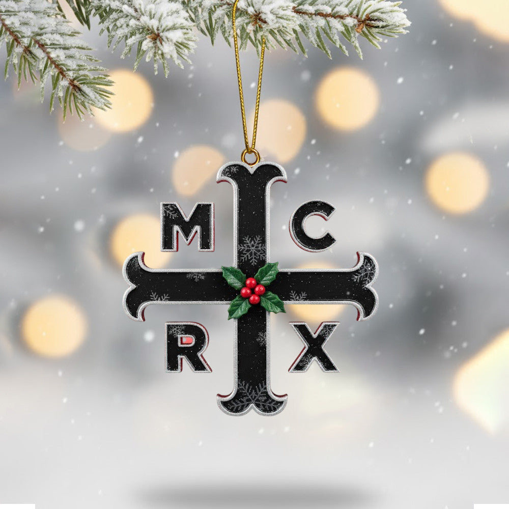 COMBO MMR CHRISTMAS SNOWBALL LED LIGHT WITH ORNAMENT TNSM