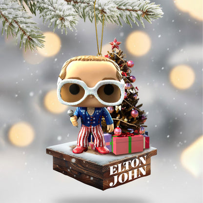 COMBO ETJ CHRISTMAS SNOWBALL LED LIGHT WITH ORNAMENT TNSM