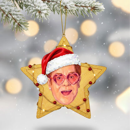 COMBO ETJ CHRISTMAS SNOWBALL LED LIGHT WITH ORNAMENT TNSM